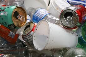 Trash cups and cans