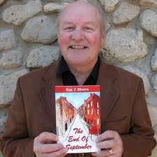 Rivers Ray with book