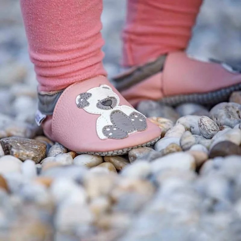 Papucei primii pasi barefoot, piele naturala LILIPUTI