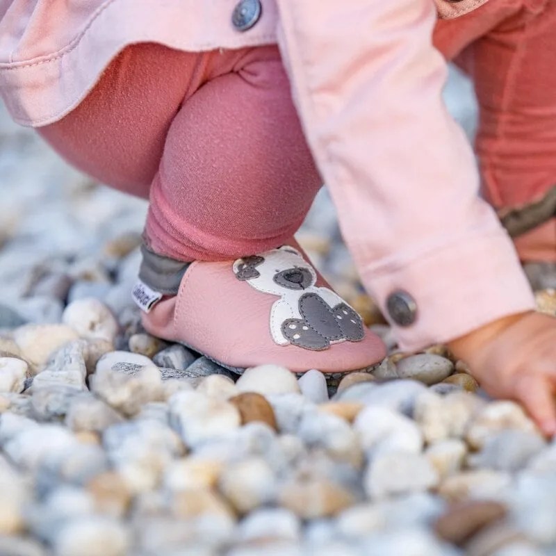Papucei primii pasi barefoot, piele naturala LILIPUTI