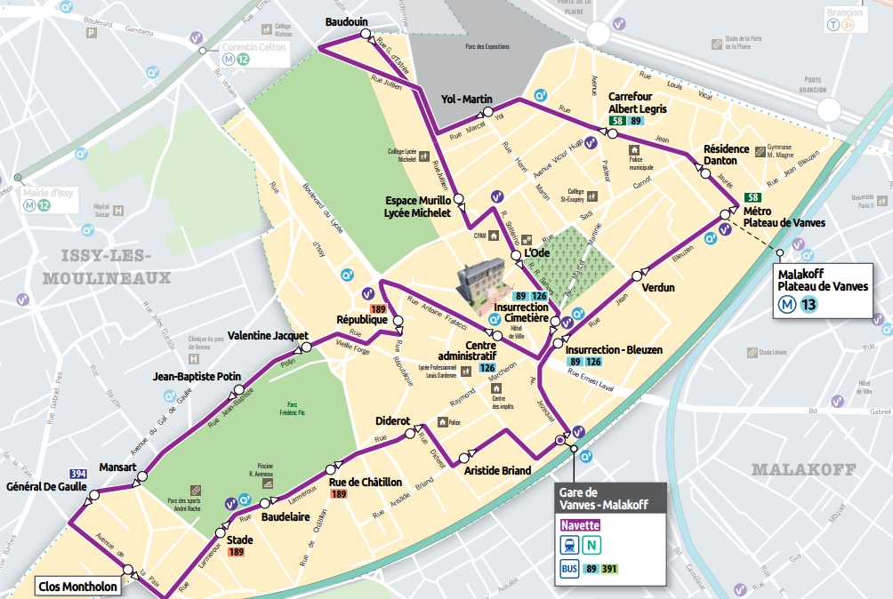 Les horaires de la ligne de car 20 (caudebec en caux > le havre > caudebec en … BUS 506 - NAVETTE DE VANVES : horaires et plan Ligne 506 Paris