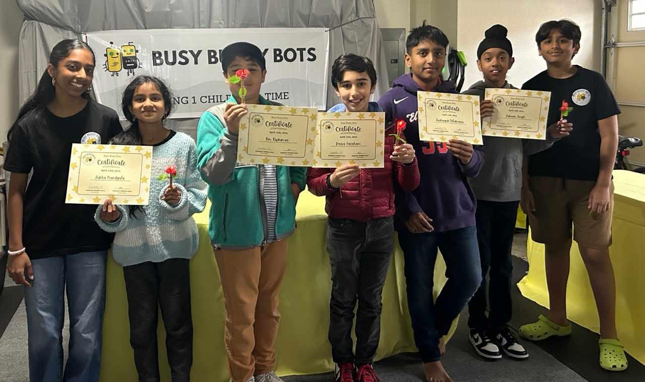 Busy Buzzy Bots – Spring Workshop 2024