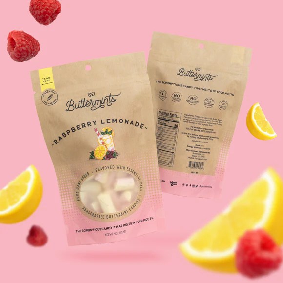 Raspberry Lemonade Buttermints - Premium Abstract Art Gallery - Desktop