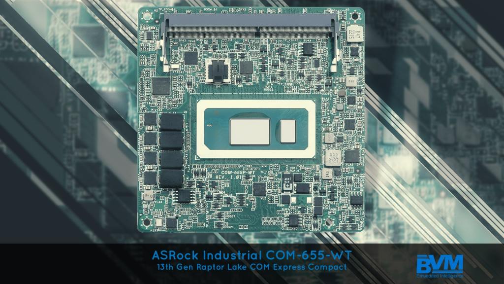 ASRock Industrial COM-655-WT: 13th Gen Raptor Lake COM Express Compact