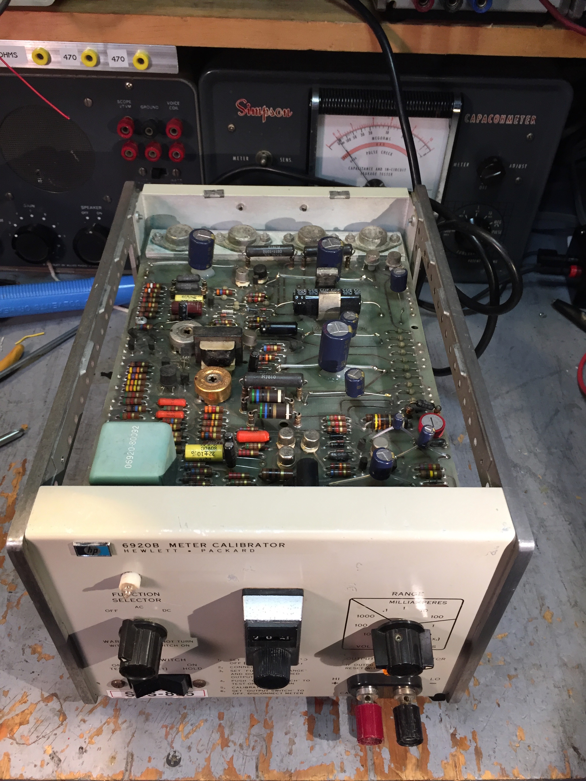 Antique Radio Forums View Topic Hp 6920b Meter