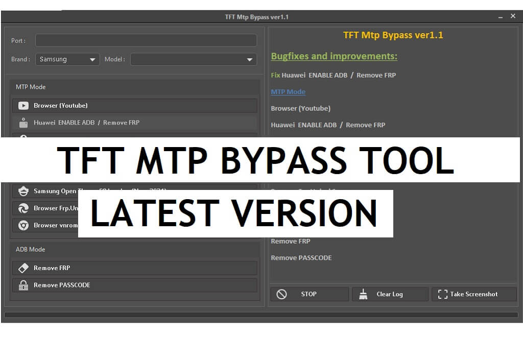 TFT MTP বাইপাস টুল V1.1 সর্বশেষ সংস্করণ ডাউনলোড করুন (ডাইরেক্ট অ্যালায়েন্স শিল্ড ইনস্টল করুন ব্যাকআপ/রিস্টোরের প্রয়োজন নেই)