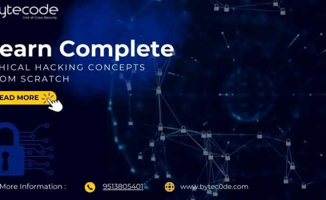 Learn Complete Ethical Hacking Concepts From Scratch