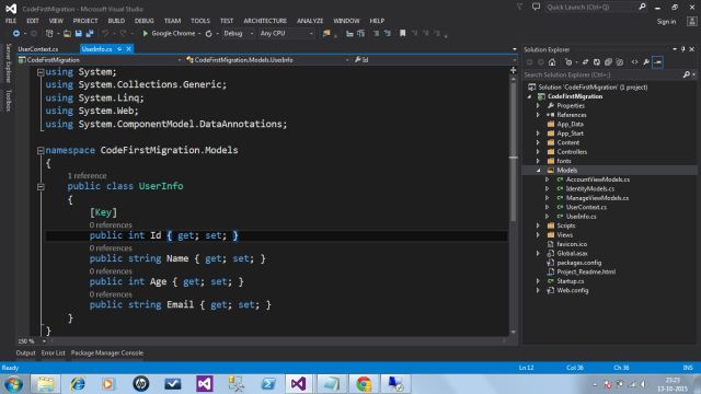 Code First Migration Using Nuget Commands In Asp Net Mvc 5 - HD Ocean Wallpapers for Desktop