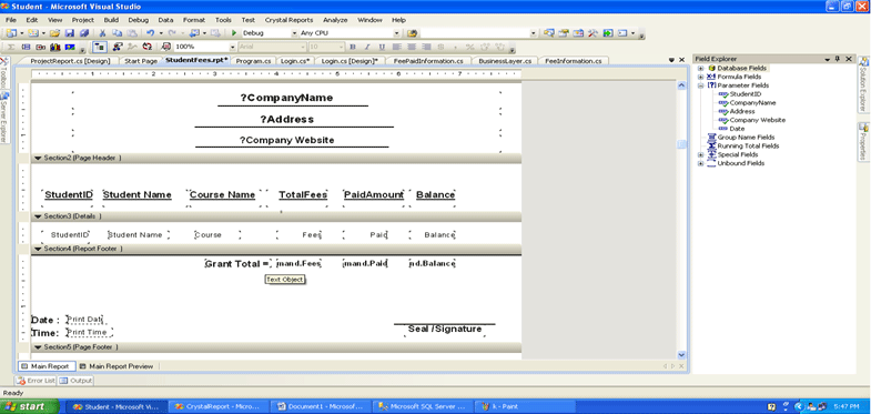 Selection Based Crystal Report Using Stored Procedure - Incredible Gradient Picture - Desktop