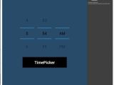 Timepicker In Android