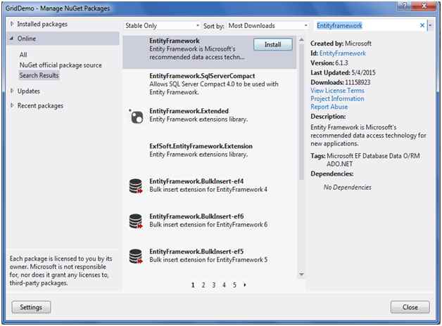 Creating Simple Grid In Mvc Using Grid Mvc - Modern Desktop Gradient Illustrations | Free Download