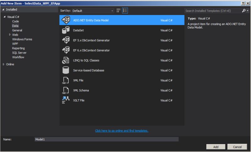 Select Data Using Entity Framework In Wpf - Mobile Minimal Patterns for Desktop