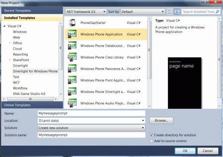 Using Coding4fun Message Prompt Control In Windows Phone 7 - Creative Dark Pattern - Ultra HD