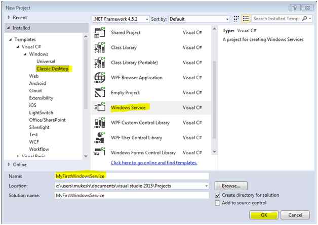 How To Create A Windows Service Using C And Visual Studio Step By Step Guide - Premium Geometric Photo Gallery - Full HD