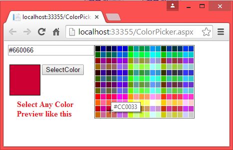 Ajax Colorpickerextender In Asp Net With Javascript Function - Best Minimal Illustrations in Ultra HD