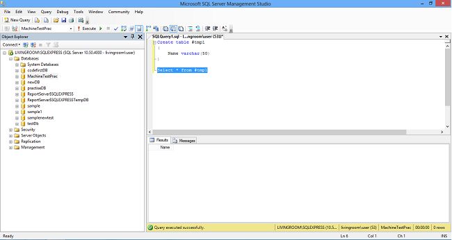 Temporary Table In Sql Server Management Studio Infoupdate Org - Premium High Resolution Minimal Illustrations | Free Download