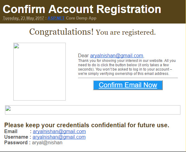 Send Email Using Templates In ASP.NET Core (5) Send Email Using Templates In ASP.NET Core (5)