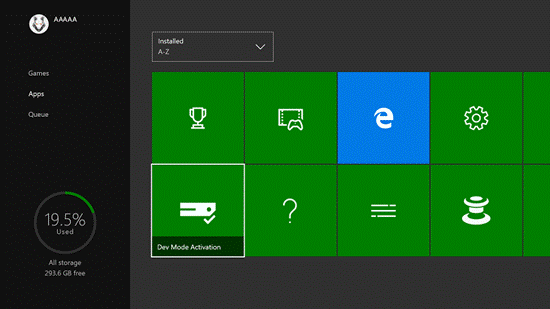 Developer Mode Activation In Xbox Console - Dark Image Collection - HD Quality