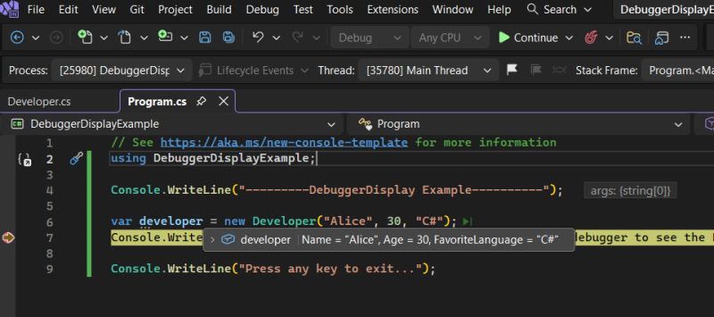 Simplify Debugging With Debuggerdisplay Attribute Dotnet Code4it - High Quality Sunset Texture - Full HD