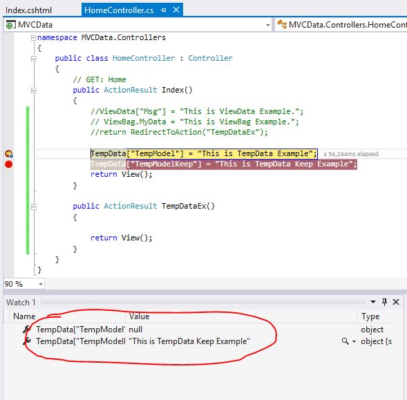 Tempdata In Mvc 5 Mvc Tutorial For Beginners In Net C Youtube - High Quality Gradient Art - Full HD