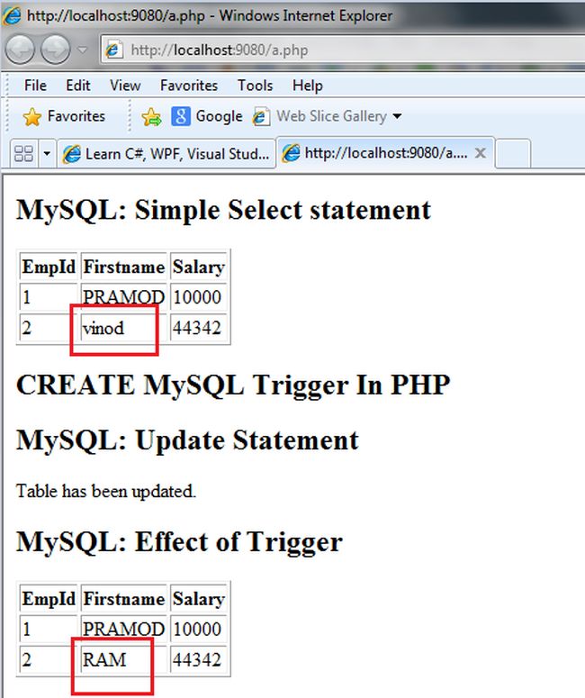 Php Se Puede Crear Un Trigger En Mysql Insert Para Dos Tablas A La - Ultra HD Light Image - 8K