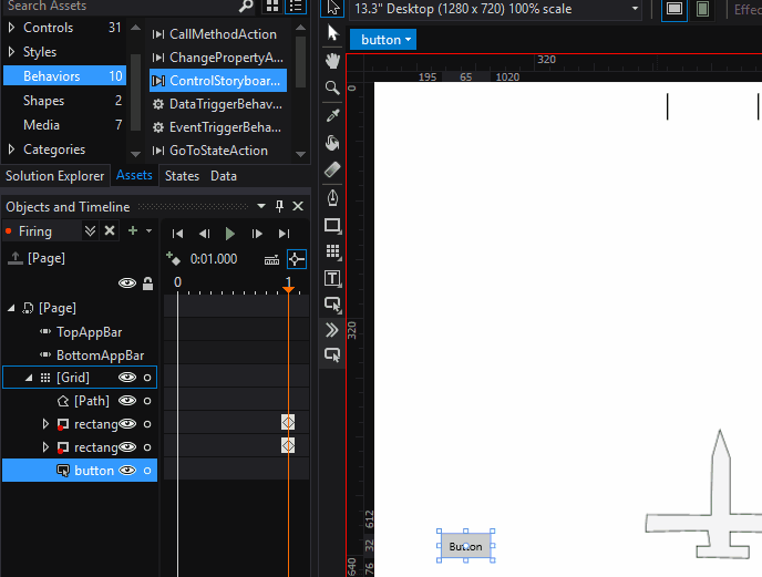 Creating A Simple Animation Using Microsoft Blend For Visual Studio Uwp - Professional Landscape Design - High Resolution