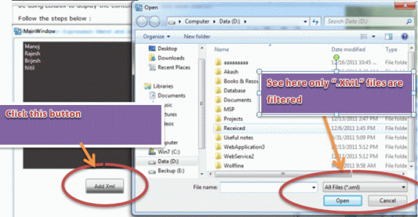 Adding Xml Data Source In Wpf Application Using Expression Blend - High Resolution Dark Images for Desktop