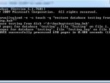 Backup And Restore Using Command Prompt Sqlcmd And T Sql