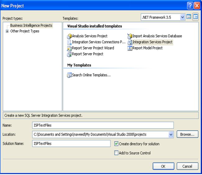 Learn ssis microsoft sql server 2008: part1
