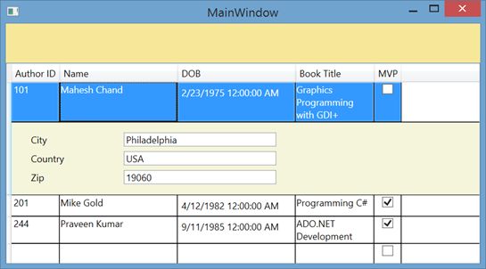 Mastering Wpf Datagrid In A Day Hour 3 Datagrid Header - Premium Geometric Background Gallery - High Resolution