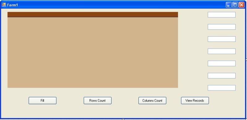 Rows Count Column Count And Ienumerator Using Ado Net With C And - Ultra HD Abstract Background - Ultra HD