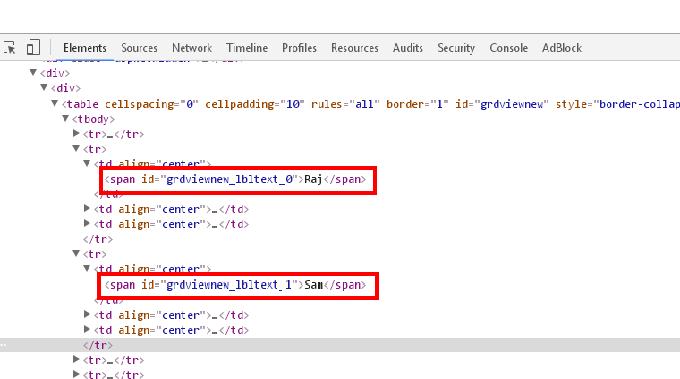 Accessing Controls Inside Gridview Using C Jquery - Best Colorful Arts in 8K