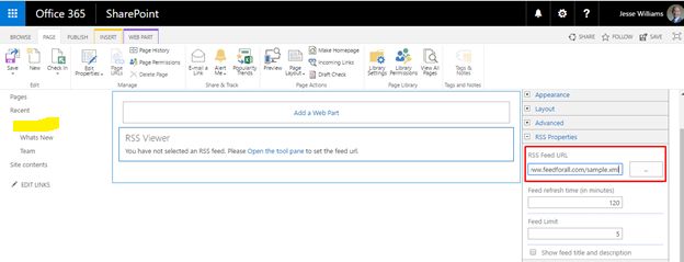 Add Rss Viewer Web Part In Sharepoint Online - Minimal Wallpaper Collection - Full HD Quality