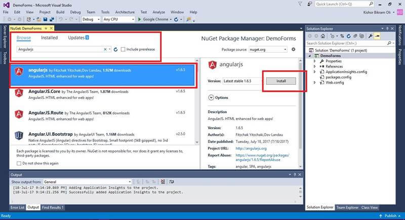 Getting Started With Angularjs In Asp Net Mvc Part 1 Dotnetcurry - Gradient Design Collection - Desktop Quality