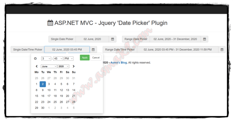 Asp Net Mvc Jquery Date Picker Plugin - Download Classic Light Art | HD
