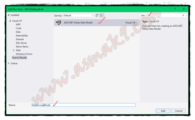 ASP.NET MVC 5 - Entity Framework Database First Approach