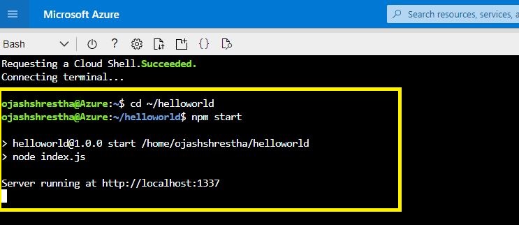 Azure App Service Implementing Node Js Web App - Best Gradient Arts in Mobile