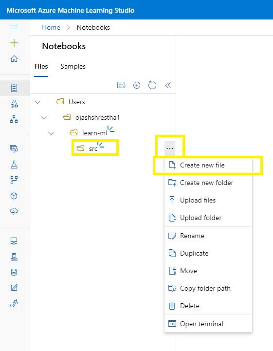Azure Machine Learning Writing Python Script In Notebook - Premium Mountain Photo Gallery - Mobile