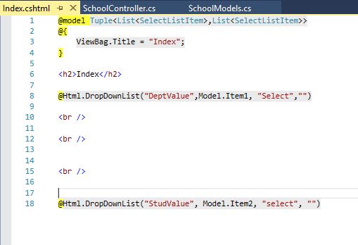 Binding Dropdown List Using Tuple In Asp Mvc - Download Creative Minimal Wallpaper | 4K