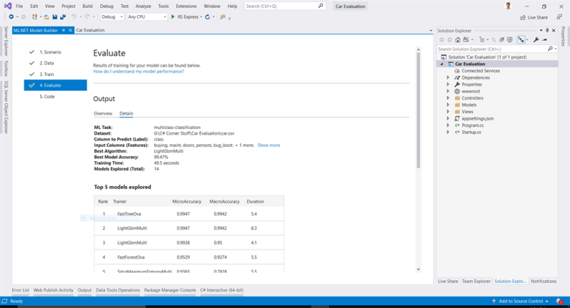 Car Evaluation In Asp Net Core Using Ml Net - Premium Desktop Gradient Backgrounds | Free Download