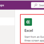 Create A Canvas App Using Data From An Excel File