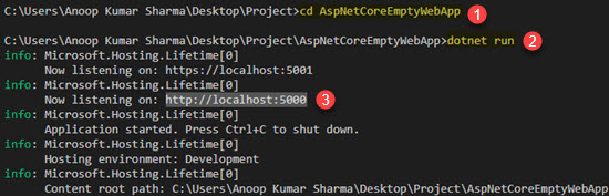 Create ASP.NET Core Web Application With Visual Studio Code (12) Create ASP.NET Core Web Application With Visual Studio Code (12)