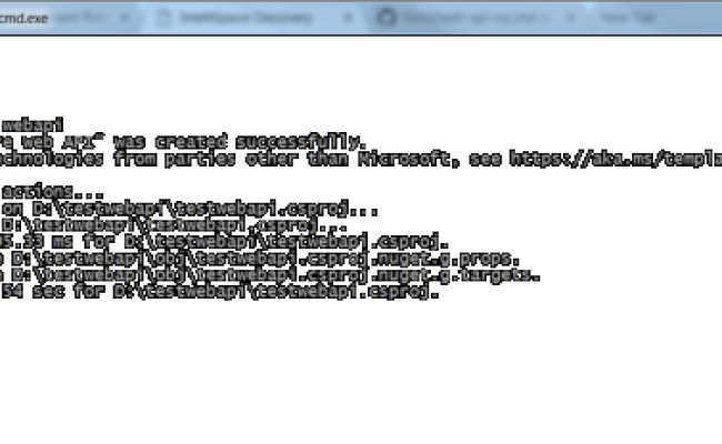 Create Web API With .NET Core