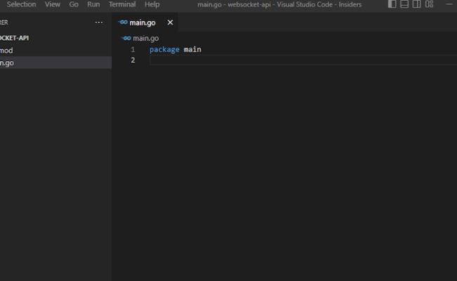 Create Websocket APIs In Golang