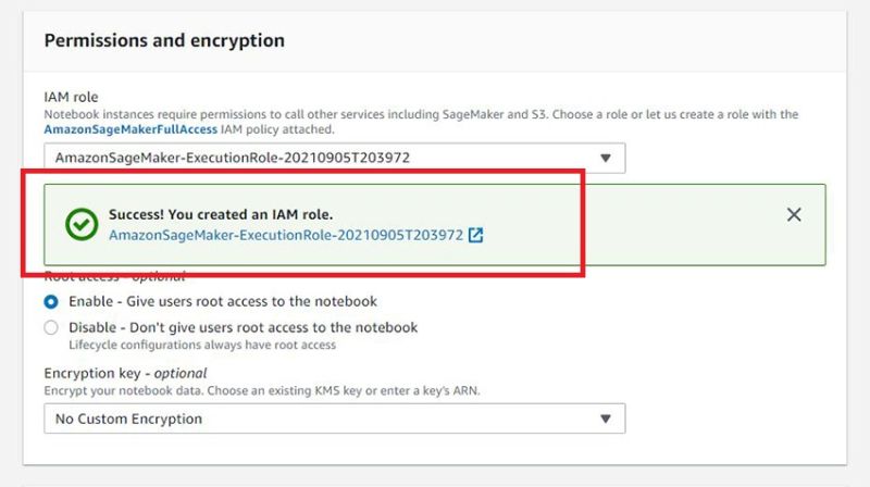 Creating Notebook Instance In Amazon Sagemaker - Professional Minimal Background - 8K