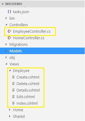 Crud Operation With Asp Net Core Mvc Using Visual Studio Code And Entity - Colorful Arts - Classic Desktop Collection