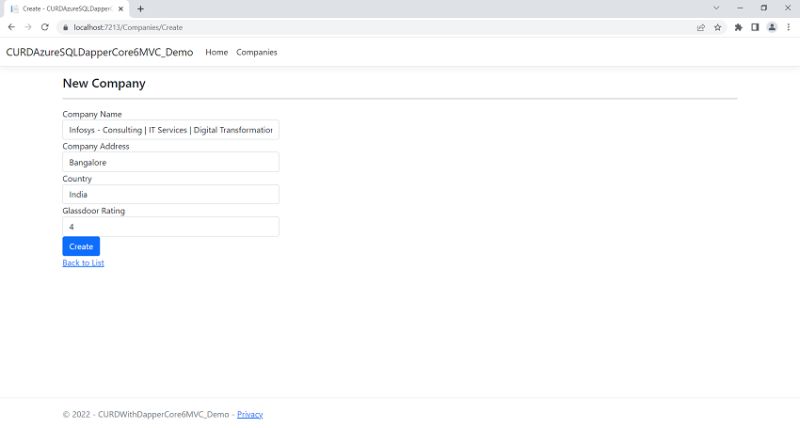 Curd Azure Sql Database Dapper And Repository Pattern Using Asp Net - Premium Ocean Texture Gallery - HD