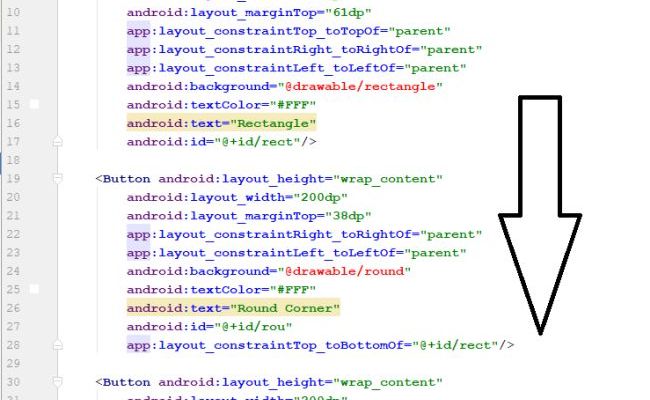 Custom Buttons In Android Using Android Studio