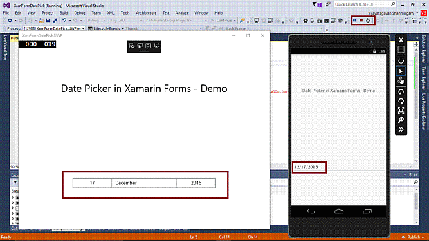 Date Picker In Xamarin Forms Application For Android And Uwp - Download Creative Vintage Texture | 4K