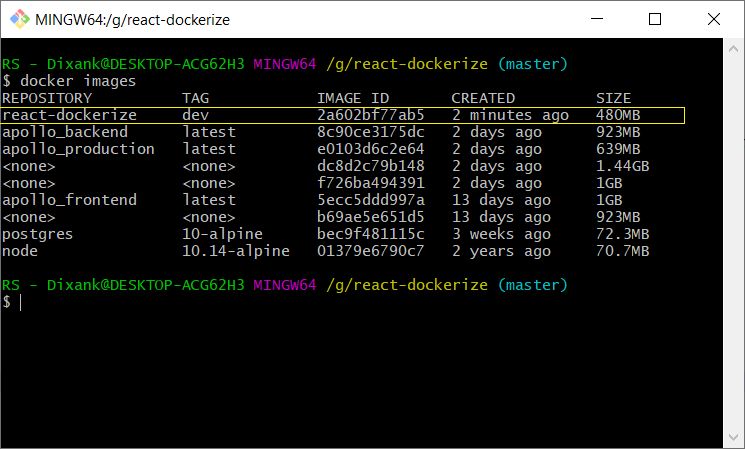Dockerize React Application Dockerize Node Js React App Docker - Premium Dark Photo Gallery - Desktop